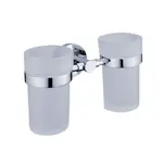 Nimco Unix - Držiak pohára dvojitý, chróm UN 13058DW-26