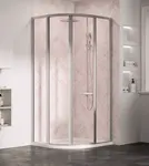 Ravak Supernova - Štvrťkruhový sprchový kút štvordielny SKCP4-90, 88-90 cm, satin/číre sklo 3117OU02Z1