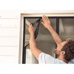 Síť do dveří magnetická, 0,9 x 2,1 m, antracitová,TESA