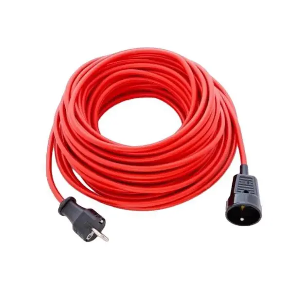 Kabel prodlužovací BASIC PPS, 20m / 230V, červený