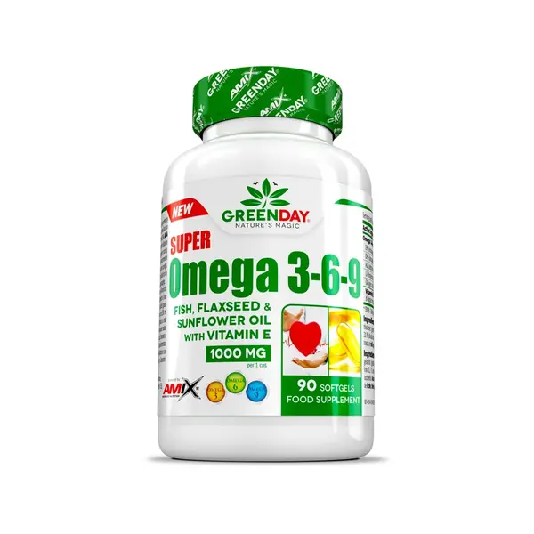 AMIX Super Omega 3-6-9 , 90softgels