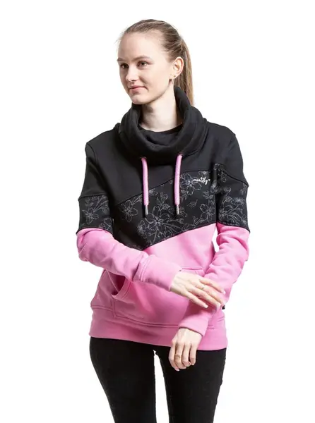 Meatfly dámská mikina Anesa Deep Pink | Růžová | Velikost XS