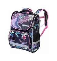 Meatfly školní aktovka Alex Black Unicorn | Černá | Objem 20 L