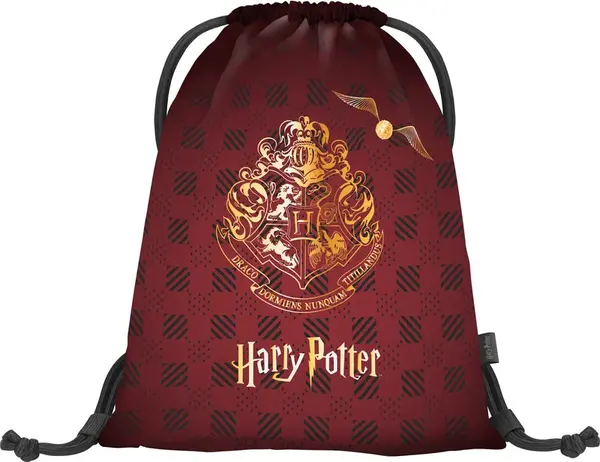 Sáček Harry Potter Bradavice vínový