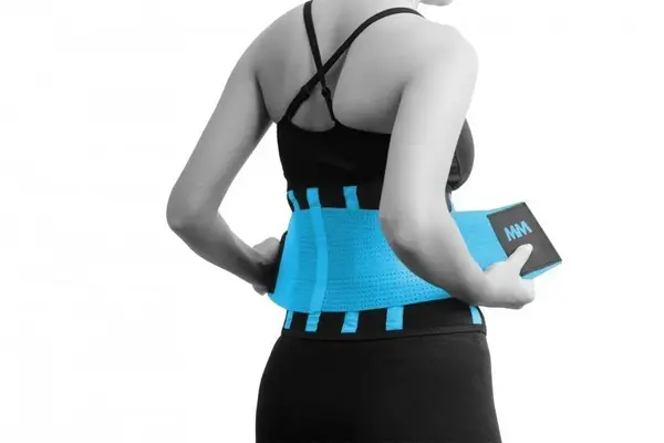 MADMAX Slimming Belt MFA 277, M, modro-zelená