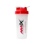 AMIX Shaker Bottle New, bílo-červená, 600ml