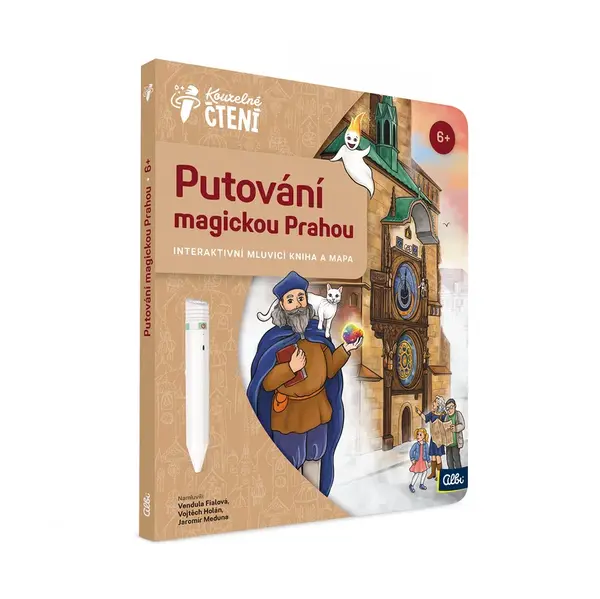 Kniha Putování magickou Prahou CZ ALBI