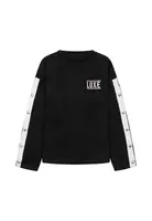 MINOTI Mikina  béžová / čierna / biela