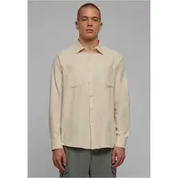 Flanelová košile písková/písková
