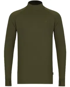 Korda termo prádlo mock neck thermal ls shirt dark olive - xl