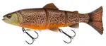 Savage gear gumová nástraha 3d line thru trout tiger trout - 15 cm 40 g