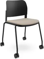 LD SEATING Konferenční židle DUO,DU-02-N1,RU60, černá kostra