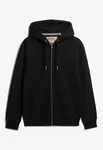 Superdry & Co Tepláková bunda 'Essential'  čierna