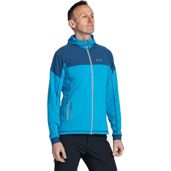 KILPI MEMPHIS-M Pánská mikina, modrá, veľkosť XXXL