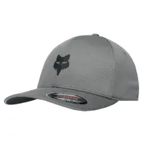 Fox HEAD TECH FLEXFIT HAT Pánská kšiltovka, tmavě šedá, velikost