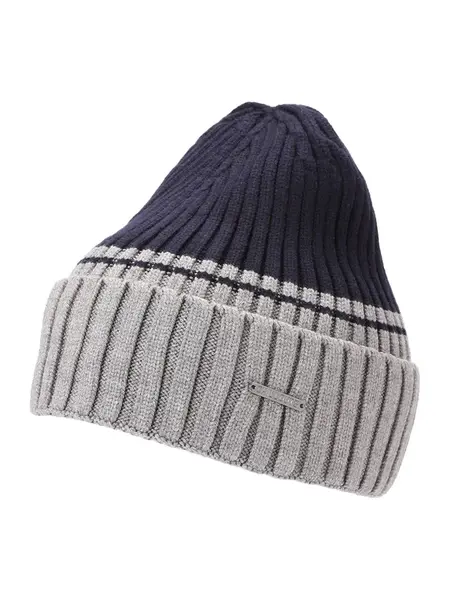 chillouts Čiapky 'Malik'  námornícka modrá / sivá