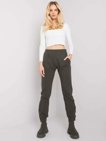 Sweatpants-RV-DR-7365.17P-dark khaki