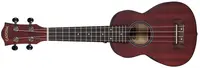 Cascha HH 2263L Soprano Mahogany LH Red