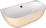 Polysan Pragoda - Vaňa 170x85 cm, matná béžová/biela 72976.82