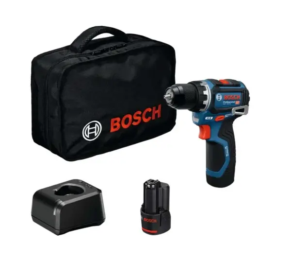 Bosch - 12V AKU vŕtací skrutkovač GSR 12V-32, 2x aku 2,0 Ah Li-Ion, nabíjačka 06019N7003