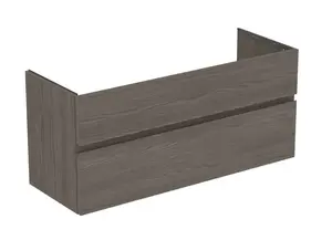 Ideal Standard Finesse - Umývadlová skrinka, 120x44x55 cm, 2 zásuvky, Dark Elm E3385UR