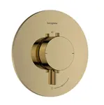 Hansgrohe Ecostat Comfort S - Sprchová batéria pod omietku, s termostatom, leštený vzhľad zlata 33714990