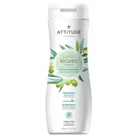 ATTITUDE Super leaves s detoxikačným účinkom olivové listy prírodné telové mydlo 473 ml