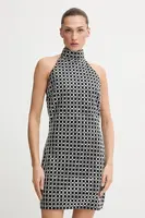 Šaty Rotate černá barva, 115452100