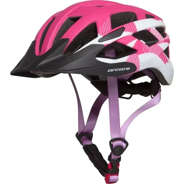 Arcore CONTRA JR Juniorská cyklistická přilba, růžová, velikost (55 - 58)