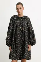 Šaty Stine Goya černá barva, mini, SG-AW25-D150-2067