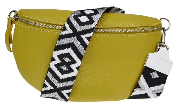 NovaKabelka.sk Reni Grande Pistacchio s prídavným popruhom III