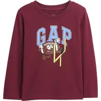 GAP V-BF LS GR T Dětské tričko, červená, velikost 2Y