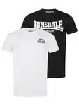 Lonsdale Men's t-shirt regular fit double pack