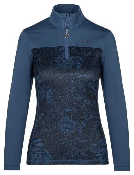 Dámské funkční tričko s dlouhým rukávem kilpi leema-w tmavě modrá 36