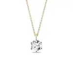 Zlatý prívesok s pol karátovým briliantom KLENOTA