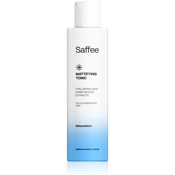 Saffee BalanceDerm Mattifying Tonic čistiace a matujúce tonikum pre mastnú a zmiešanú pleť 200 ml