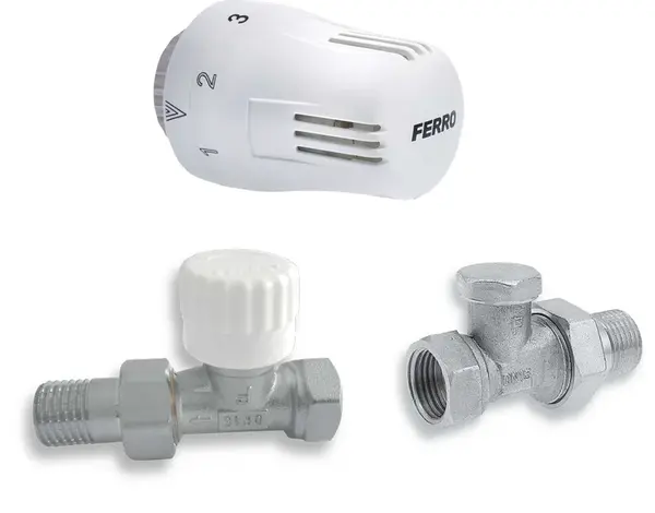Novaservis Instalatérský program - Sada na radiátory s termostatem 1/2" ZTM01