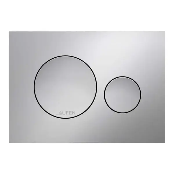 Laufen INEO - Ovládání splachování, matný chrom H9001140070001