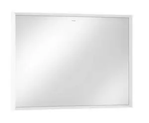 Hansgrohe Xarita E - Zrcadlo s LED osvětlením a vyhříváním, 100x70 cm, IR senzor, matná bílá 54995700