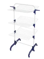 Leifheit Sušení - Sušák na prádlo Comfort Tower 420, bílá/modrá 81529