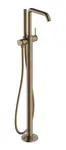 Hansgrohe Tecturis S - Vanová baterie do podlahy, kartáčovaný bronz 73440140