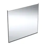 Geberit Option - Zrcadlo s LED osvětlením a vyhříváním, 75x70 cm, matná černá 502.782.14.1