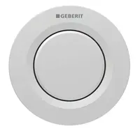 Geberit Splachovací systémy - Oddálené ovládání splachování typ 01, easy to clean, matný chrom 116.040.JQ.1