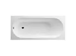 Villeroy & Boch Oberon - Vana Solo 180x80x47 cm, Quaryl, bílá UBQ180OBE2V-01