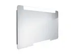 Nimco Zrcadla - Zrcadlo s LED osvětlením, 120x70 cm, hliník ZP 22006