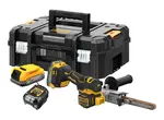 DeWALT Nářadí - 18V AKU pásový pilník, 2x aku 1,7 Ah POWERSTACK, nabíječka DCM200E2T