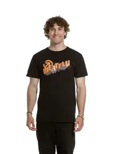 Pánské tričko meatfly matal černá l