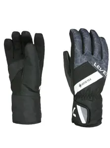Level dětské rukavice Neo JR Gore-Tex Anthracite | Černá | Velikost M