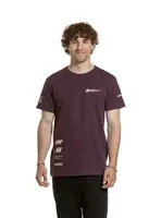 Meatfly pánské tričko Furious Blackberry | Červená | Velikost XXL | 100% bavlna