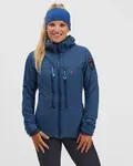 Dámská skialpová bunda silvini lupa tmavě modrá m